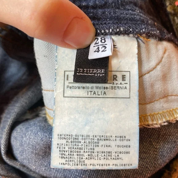 D&G Tweed Low Rise Bootcut Denim - Picture 6 of 6